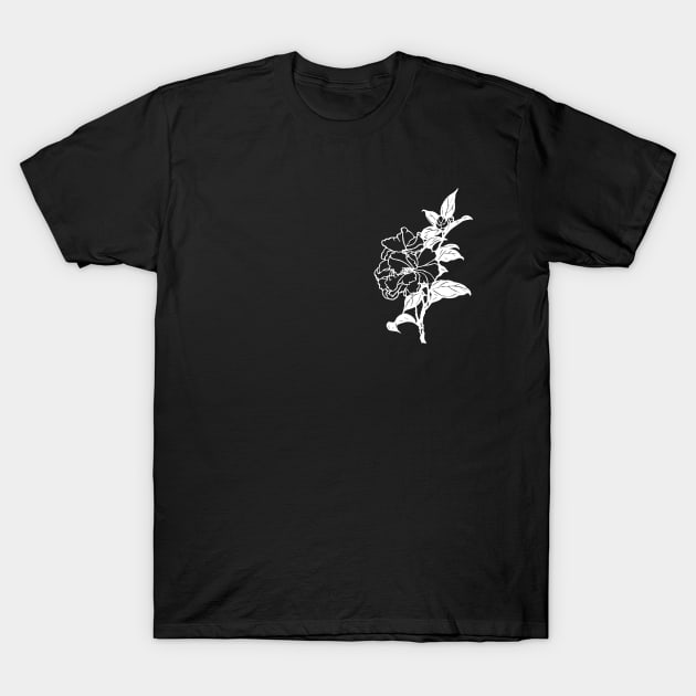 Flower print T-Shirt by rayfox